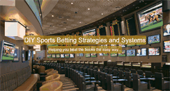 Desktop Screenshot of diysportsbettingsystems.com